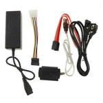 USB 2.0 to IDE & SATA 케이블, 케이블 길이: 약 55cm, USB 2.0 to IDE & SATA (EU 플러그), USB 2.0 to IDE & SATA (US 플러그), USB 2.0 to IDE & SATA (UK 플러그)
