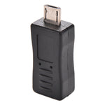USB 2.0 마이크로 USB 수컷 to 암 어댑터 갤럭시 S IV / i9500 / S III / i9300용, 마이크로 USB 암