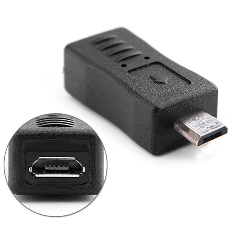 USB 2.0 마이크로 USB 수컷 to 암 어댑터 갤럭시 S IV / i9500 / S III / i9300용, 마이크로 USB 암