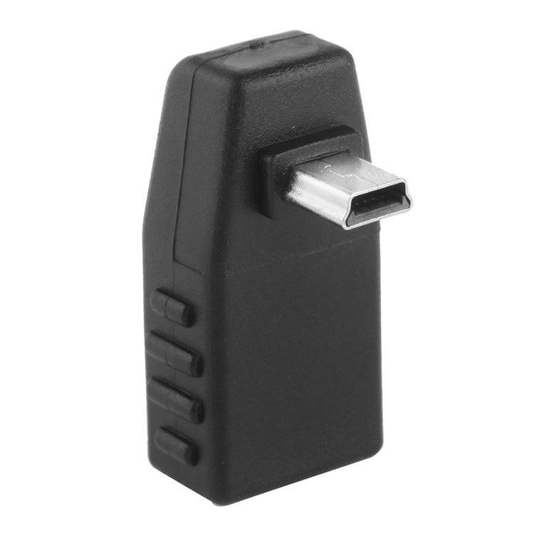 90도 미니 USB 수컷 to USB 2.0 AF 어댑터, 90도 위쪽 각도, 90도 아래쪽 각도