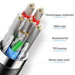 미니 5핀 USB to USB 2.0 AM 코일 케이블 / 스프링 케이블, 길이: 25cm (최대 80cm까지 연장 가능), 미니 USB to USB AM, 길이: 80cm