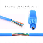Cat5e 네트워크 케이블, 길이: 1m, 1m 블루