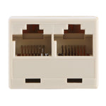 RJ45 1x2 이더넷 커넥터 스플리터, RJ45 암-2 암