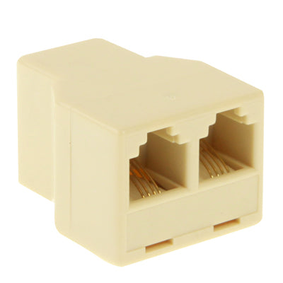 RJ11 암-2 암 전화 스플리터, RJ11 암-2 암