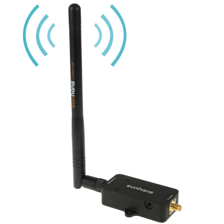Sunhans SH24BTA-N 35dBm 2.4GHz 3W 11N/G/B WiFi 신호 증폭기 무선 리피터, SH24BTA-N