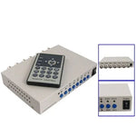 CCTV 컬러 쿼드 보안 비디오 4채널 프로세서 분배기(흰색), 4채널 프로세서