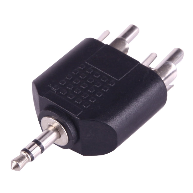 2 RCA 수-3.5mm 수 잭 오디오 Y 어댑터, 2 RCA 수-3.5mm