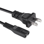 1.2m 2 Prong Style US Notebook Power Cord, US Plug, Length:1.2m