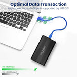USB 3.0 A 타입 수컷-수컷 AM-AM 연장 케이블, 길이: 3m, 길이: 1m
