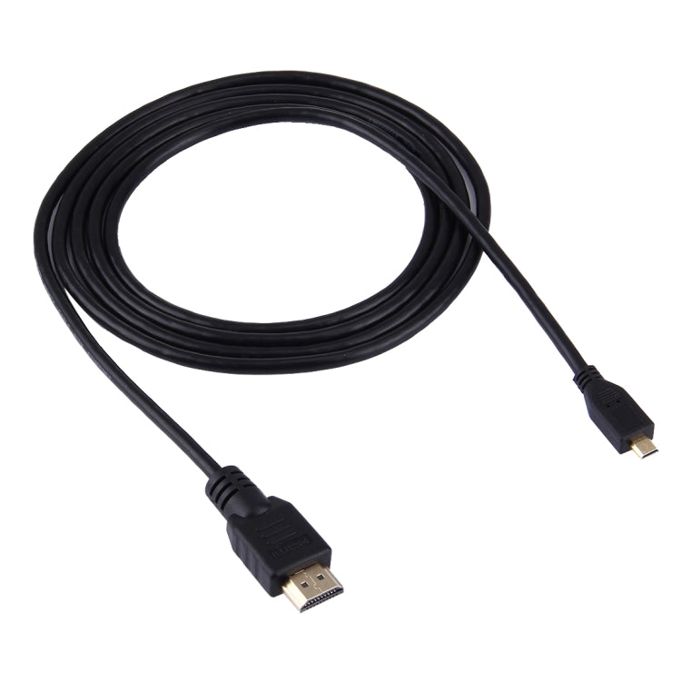 1.5m 마이크로 HDMI to HDMI 19핀 케이블, 1.4 버전, 3D 지원, HDMI 수컷, 3D 지원, 길이: 1.5m