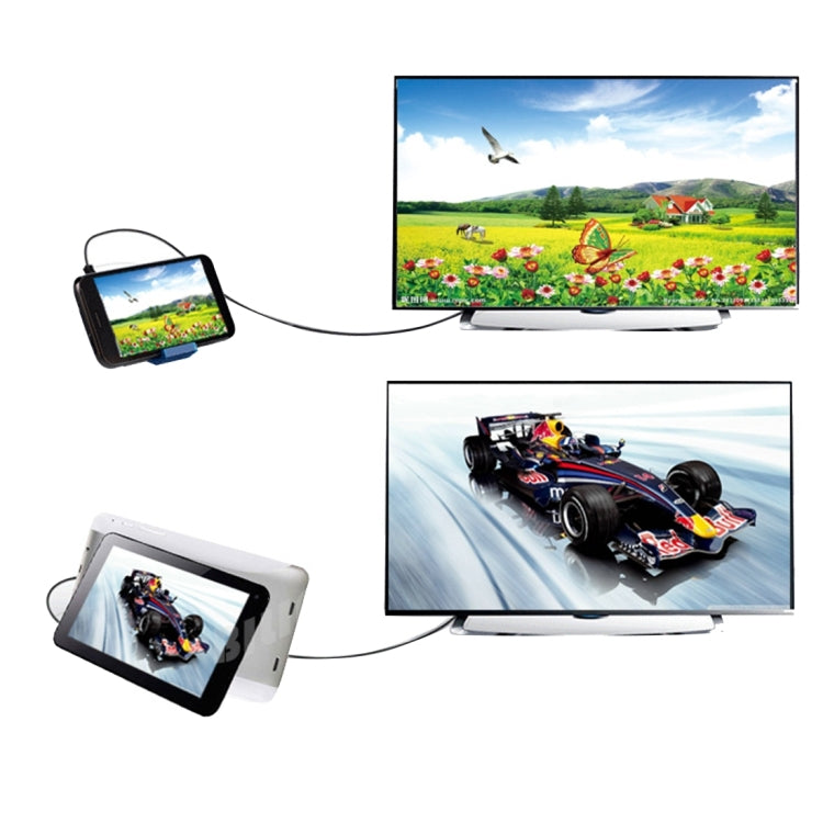 1.5m 마이크로 HDMI to HDMI 19핀 케이블, 1.4 버전, 3D 지원, HDMI 수컷, 3D 지원, 길이: 1.5m