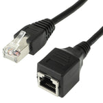 RJ45 암-수 Cat 네트워크 연장 케이블, 길이: 1.5m, 1.5m RJ45 수컷