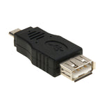 USB 2.0 A 암 to 마이크로 USB 5핀 수 OTG 어댑터, USB AF to 마이크로 USB