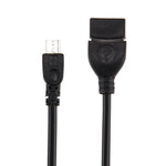 10cm USB A 암형 to 마이크로 USB 5핀 수형 어댑터 OTG 포함