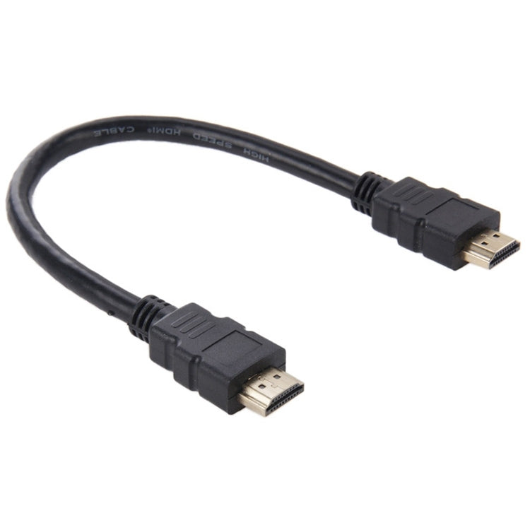 28cm 1.3 버전 금도금 19핀 HDMI to 19핀 HDMI 케이블, 금도금 HDMI, 길이: 28cm