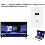 HDMI 암컷 + RCA 암컷 플러그 벽면 플레이트 패널