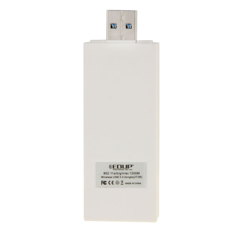 EDUP AC-1601 802.11AC 1200M 듀얼 밴드 USB 3.0 와이파이 무선 어댑터, AC-1601 1200Mbps