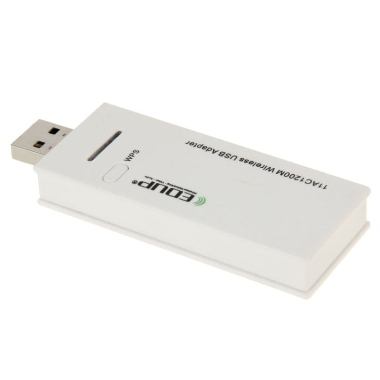 EDUP AC-1601 802.11AC 1200M 듀얼 밴드 USB 3.0 와이파이 무선 어댑터, AC-1601 1200Mbps