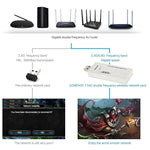 EDUP AC-1601 802.11AC 1200M 듀얼 밴드 USB 3.0 와이파이 무선 어댑터, AC-1601 1200Mbps