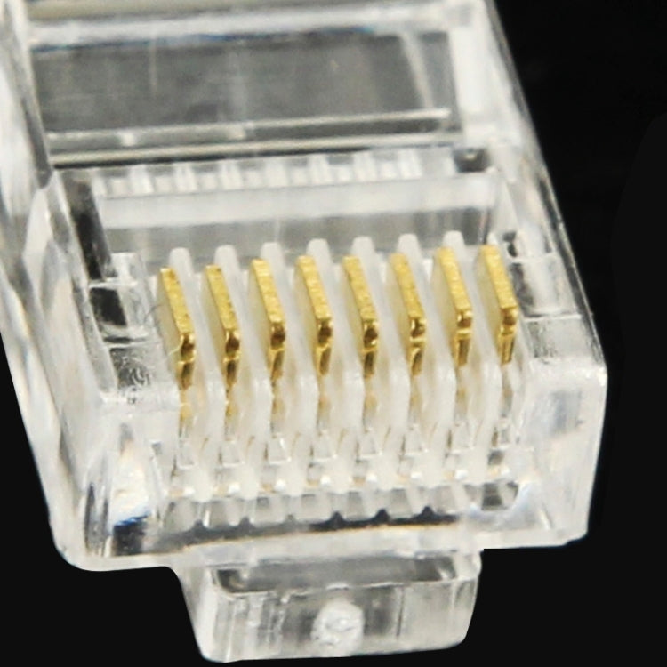 100개입 /팩 RJ45 커넥터 모듈러 플러그, 골드: 3u, 골드: 3u