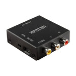 HDV-M610 미니 사이즈 풀 HD 1080P HDMI to AV/CVBS 비디오 변환기 어댑터, HDMI to AV/CVBS (미니)