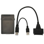 USB 2.0 / USB 3.0 to SATA 케이블 2.5인치 HDD 보호 박스 포함, 최대 4TB 지원 속도, USB 3.0 to SATA with USB(B)