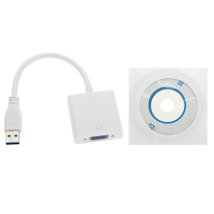 USB 3.0 to VGA 다중 디스플레이 어댑터 변환기 외장 비디오 그래픽 카드, USB 3.0
