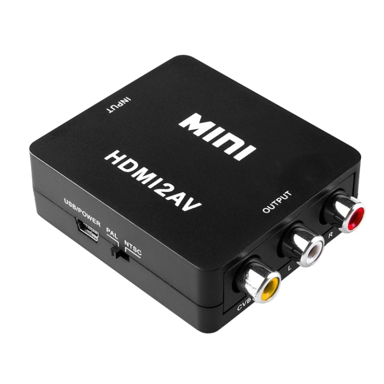 VK-126 미니 HD HDMI to AV/CVBS 비디오 변환기 어댑터, HDMI to AV/CVBS