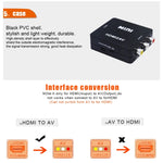 VK-126 미니 HD HDMI to AV/CVBS 비디오 변환기 어댑터, HDMI to AV/CVBS