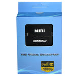 VK-126 미니 HD HDMI to AV/CVBS 비디오 변환기 어댑터, HDMI to AV/CVBS