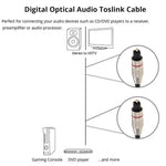 디지털 오디오 광섬유 케이블 Toslink M to M, 외경: 5.0mm, 길이: 5m, 5m