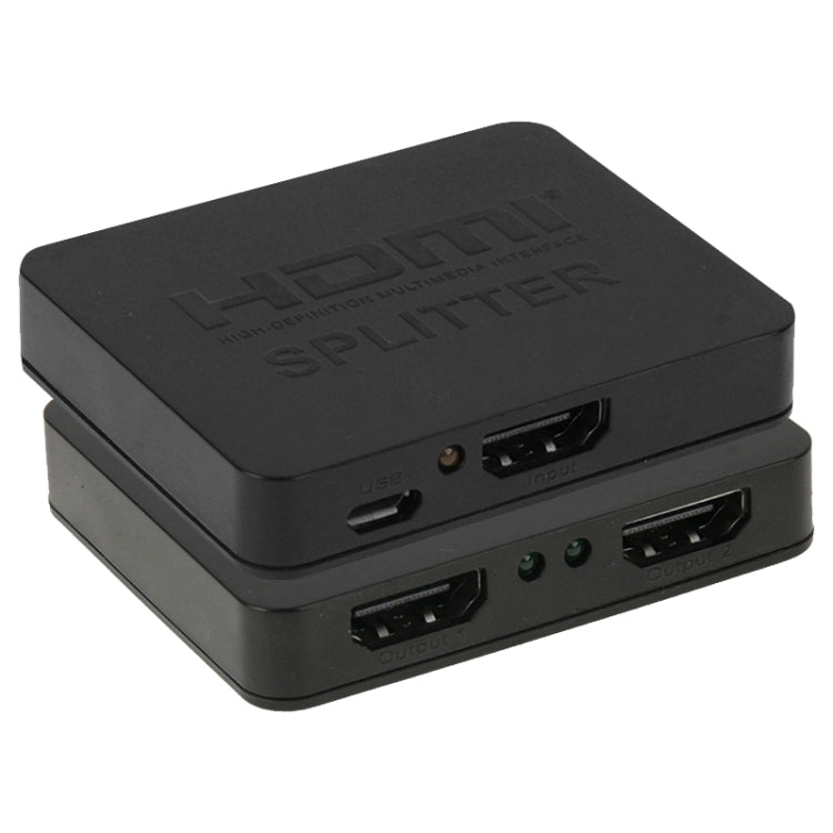 미니 풀 HD 4K 1x2 HDMI 3D V1.4b 분배기 HDTV / STB / DVD / 프로젝터 / DVR용, HDMI V1.4b