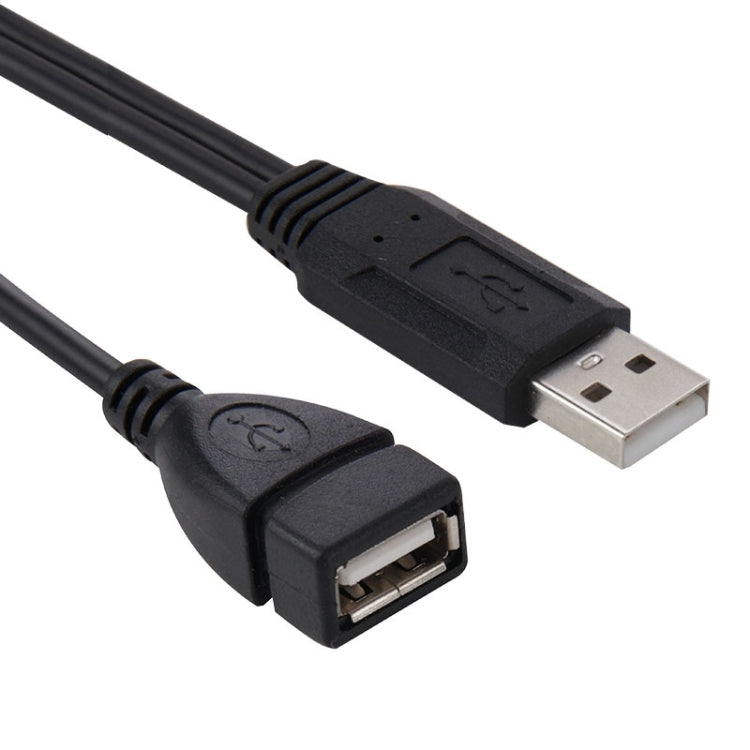 컴퓨터/노트북용 USB 2.0 수컷에서 2개의 듀얼 USB 암잭 어댑터 케이블, 길이: 약 30cm, USB 2.0 AM에서 2 USB 2.0 AF
