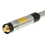 RH770 듀얼 밴드 144/430MHz 고이득 SMA-F 텔레스코픽 휴대용 라디오 안테나 워키토키용, 안테나 길이: 93cm