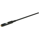RH660S 듀얼 밴드 144/430MHz 고이득 SMA-F 텔레스코픽 휴대용 라디오 안테나 워키토키용, 안테나 길이: 108.5cm