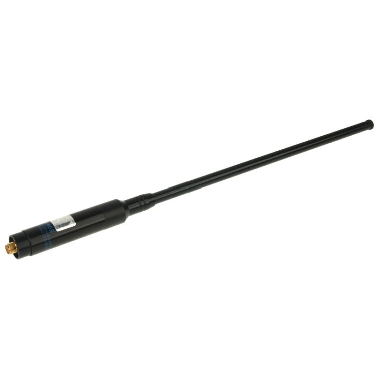 RH660S 듀얼 밴드 144/430MHz 고이득 SMA-F 텔레스코픽 휴대용 라디오 안테나 워키토키용, 안테나 길이: 108.5cm