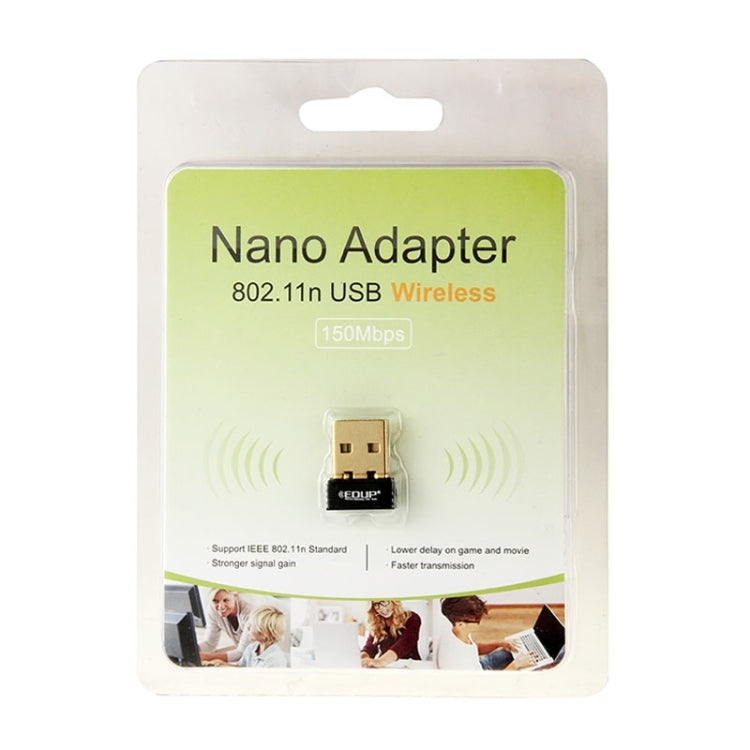 EDUP EP-8553 MTK7601 칩셋 150Mbps WiFi USB 네트워크 802.11n/g/b LAN 어댑터, EP-8553 150Mbps