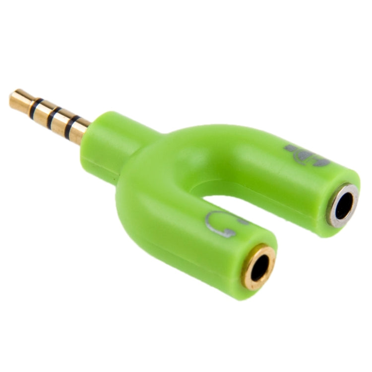 3.5mm 스테레오 수-3.5mm 헤드폰 및 마이크 암 스플리터 어댑터