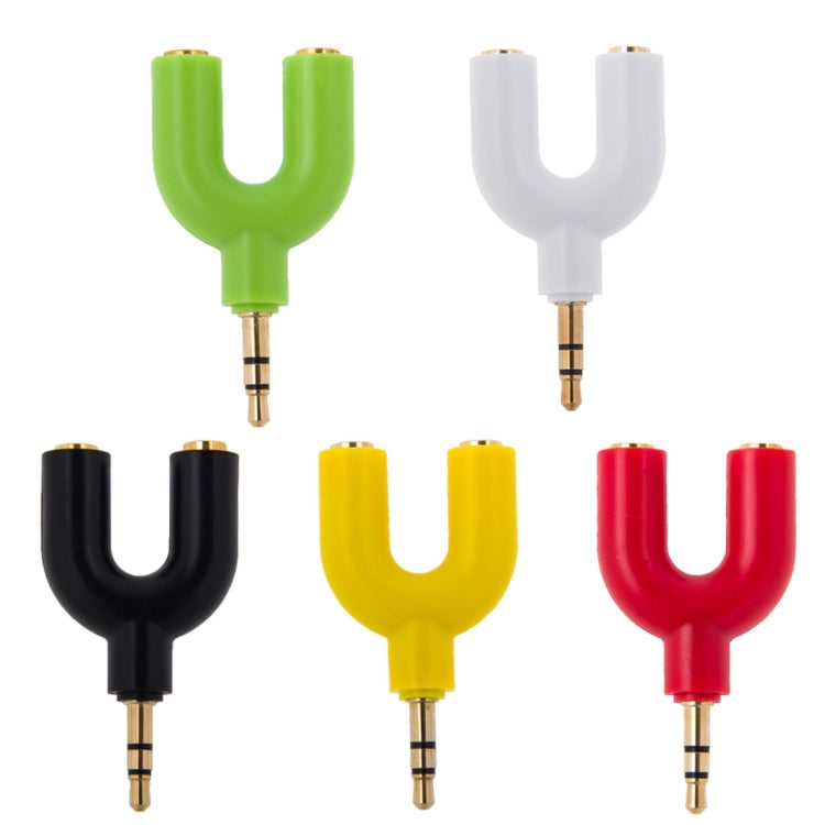 3.5mm 스테레오 수-듀얼 3.5mm 스테레오 암 스플리터 어댑터