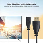 20cm HDMI 수-마이크로 HDMI 암 어댑터 케이블, HDMI-마이크로 HDMI