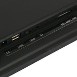 14인치 LED 디스플레이 멀티미디어 디지털 사진 액자 홀더 및 음악 및 영화 플레이어 포함, USB / SD / MS / MMC 카드 입력 지원