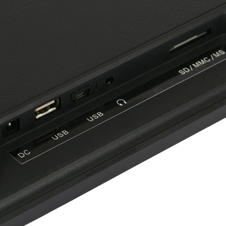 14인치 LED 디스플레이 멀티미디어 디지털 사진 액자 홀더 및 음악 및 영화 플레이어 포함, USB / SD / MS / MMC 카드 입력 지원