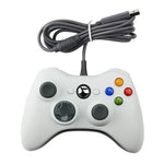 USB 2.0 유선 컨트롤러 게임패드 XBOX360용, 플러그 앤 플레이, 케이블 길이: 2.5m, XBOX360용, XBOX360용 (블랙)