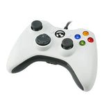USB 2.0 유선 컨트롤러 게임패드 XBOX360용, 플러그 앤 플레이, 케이블 길이: 2.5m, XBOX360용, XBOX360용 (블랙)