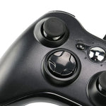 USB 2.0 유선 컨트롤러 게임패드 XBOX360용, 플러그 앤 플레이, 케이블 길이: 2.5m, XBOX360용, XBOX360용 (블랙)