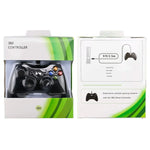 USB 2.0 유선 컨트롤러 게임패드 XBOX360용, 플러그 앤 플레이, 케이블 길이: 2.5m, XBOX360용, XBOX360용 (블랙)