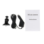 G200 720P VGA 2.4인치 LCD 화면 자동차 DVR 레코더, 100도 광각, 루프 녹화 / 모션 감지 지원, G200