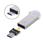 미니 안드로이드 스타일 마이크로 USB OTG USB 드라이브 리더기