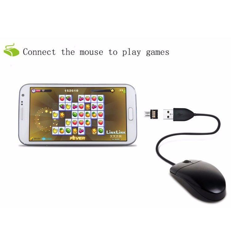 미니 안드로이드 스타일 마이크로 USB OTG USB 드라이브 리더기