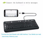 미니 안드로이드 스타일 마이크로 USB OTG USB 드라이브 리더기